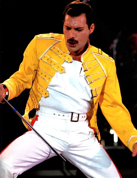 freddie mercury yellow jacket outfit